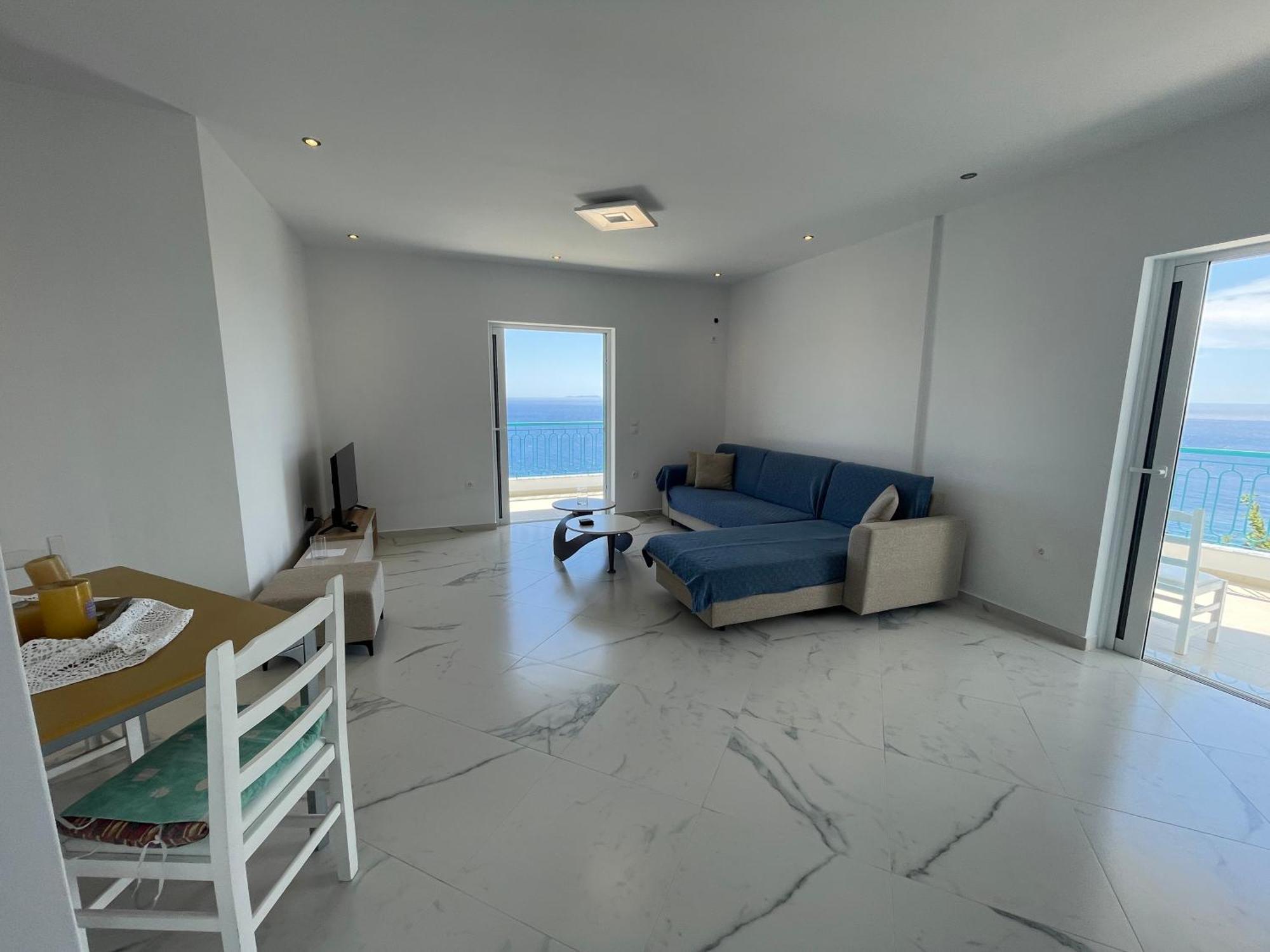Endless Blue Apartments Dhërmi エクステリア 写真